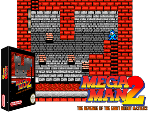 Megaman II - The Revenge of the Eight Robot Masters (Hack) Cover